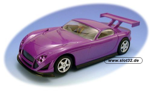 SCALEXTRIC TVR Speed roadcar purple